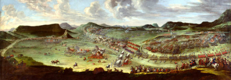 Batalla de Almansa, 1707. Buenaventura Ligli (1709). CORTS