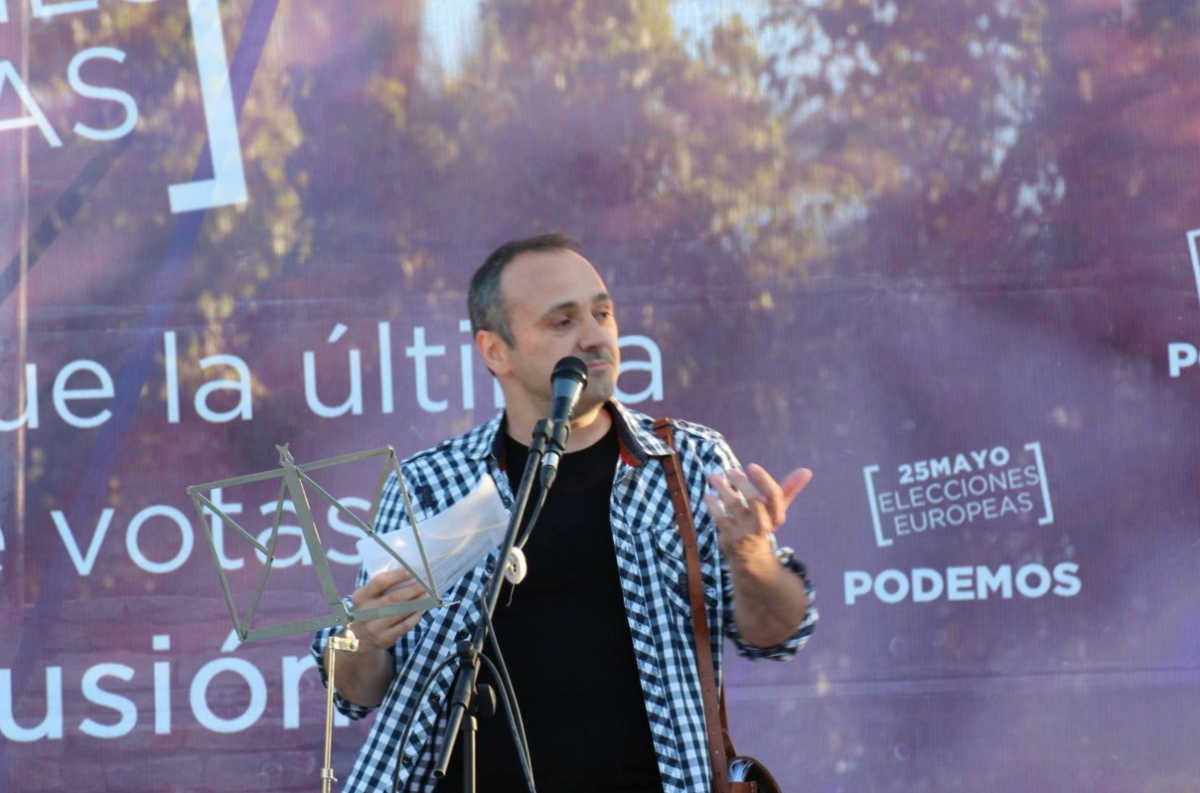 El activista alicantino José María Copete, uno de los referentes de Entre Tots Podem