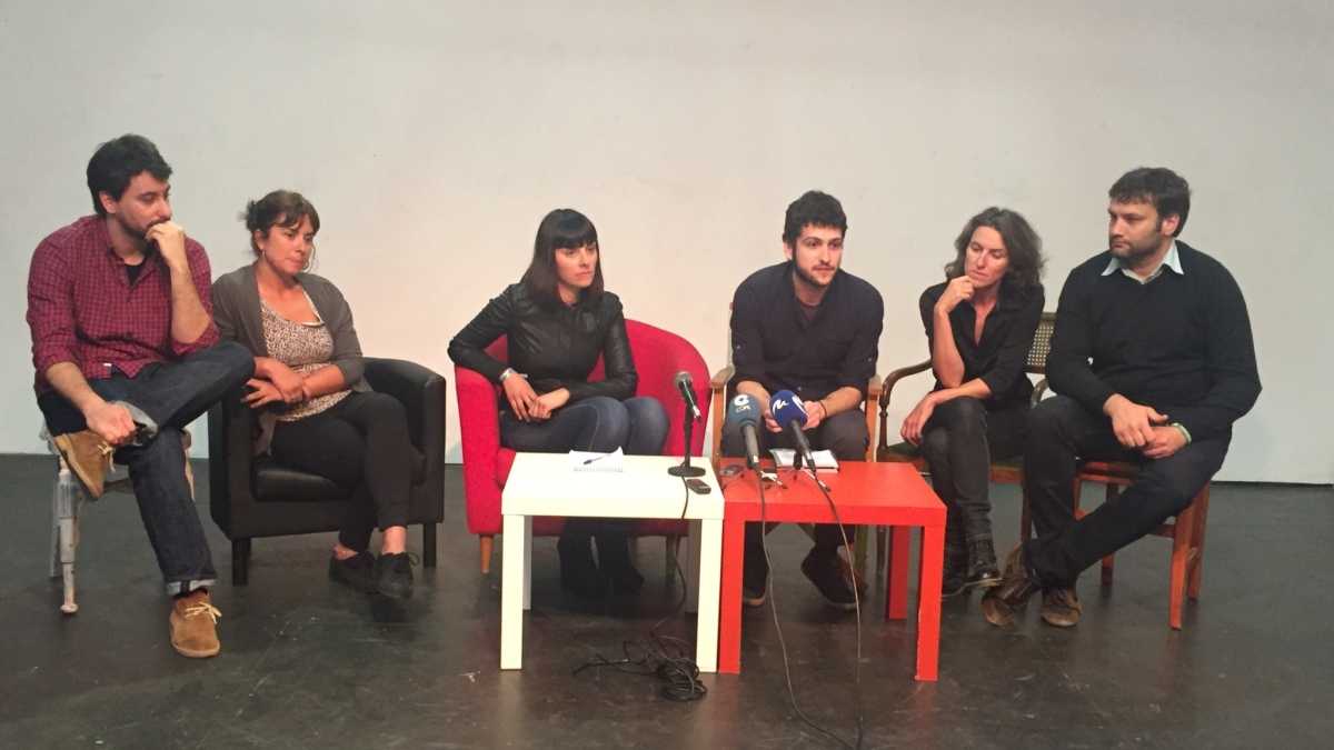 Jaime Paulino, Ana Bedrina, Sandra Mínguez, Antonio Estañ, María Oliver y César Jiménez