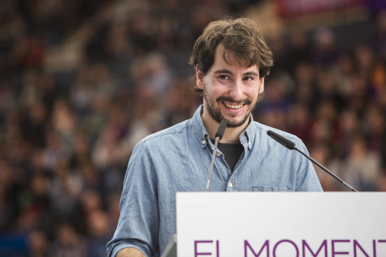 El secretario general de Podemos València, Jaime Paulino. Foto: EVA MAÑEZ