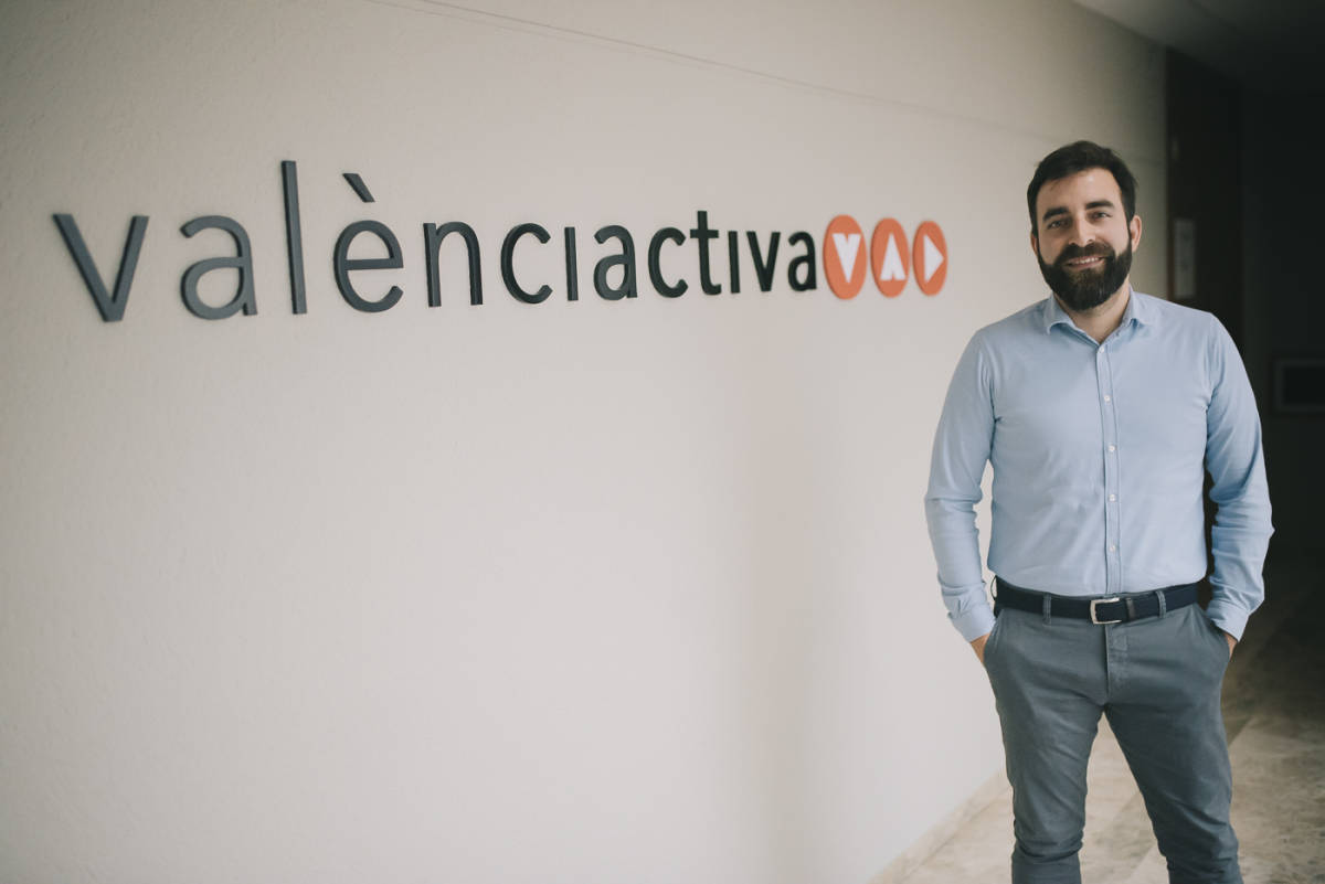 Javier Mateo, subdirector de emprendimiento de Valencia Activa. Foto: KIKE TABERNER
