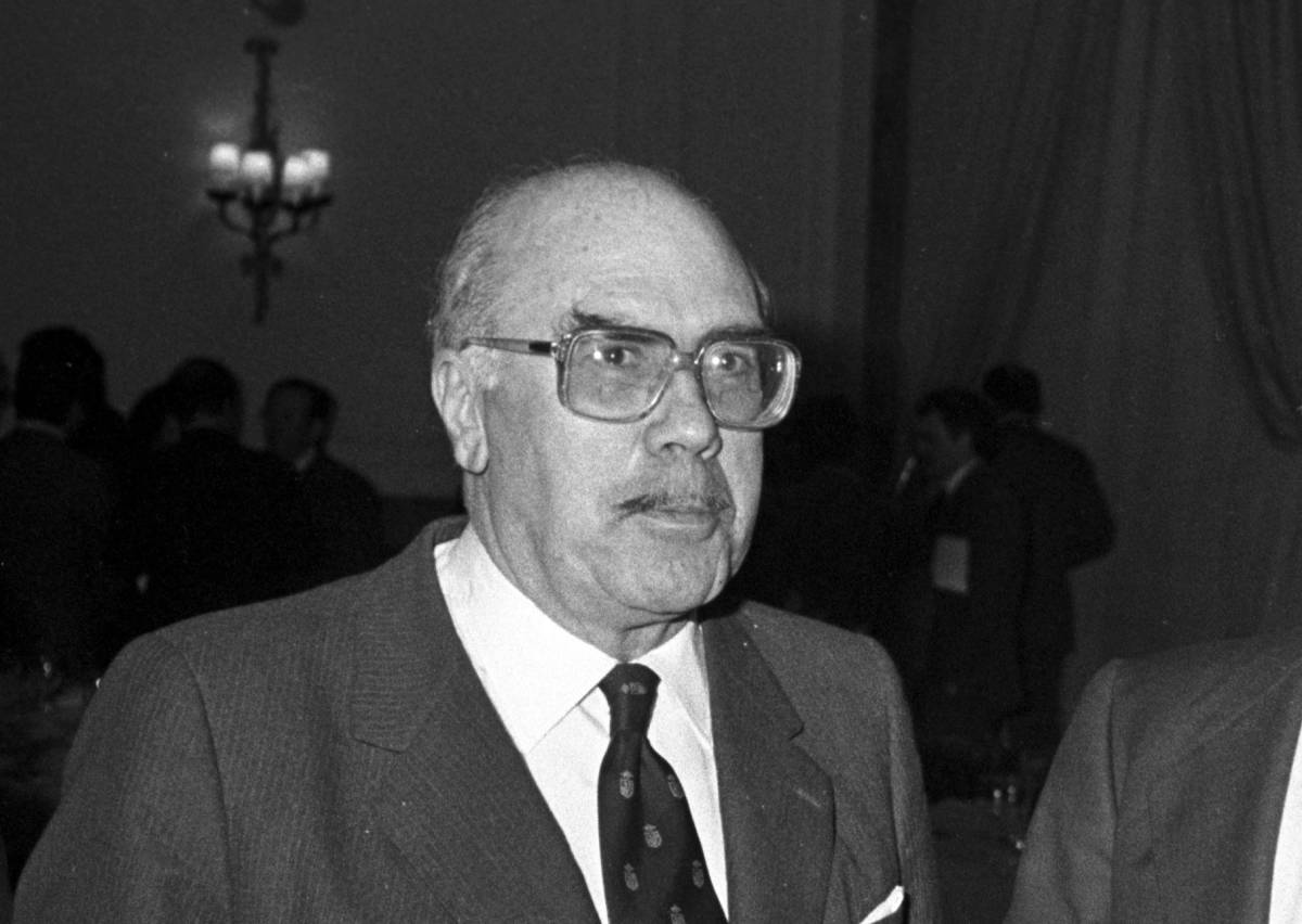 José Luis Cerón Ayuso, expresidente de Aumar, en 1984. Foto: EFE