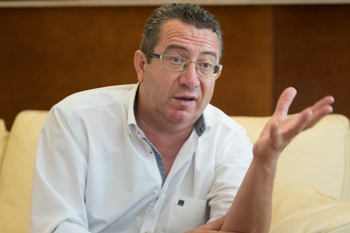 El alcalde de Benidorm, Toni Pérez. Foto: PEPE OLIVARES