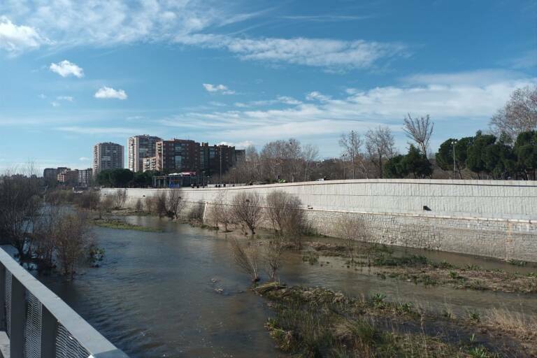 Puente del Rey en Madrid Río, donde se va a celebrar la 'mascletà'. Foto: EUROPA PRESS