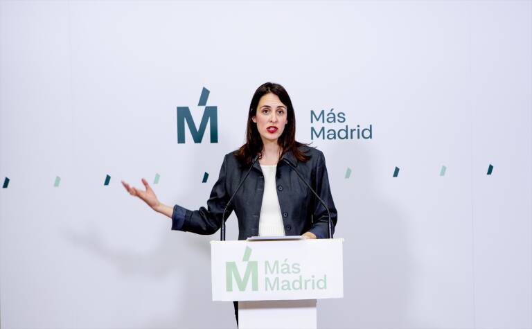 La portavoz de Más Madrid en el Ayuntamiento, Rita Maestre. Foto: DAVID ARENAL/MÁS MADRID