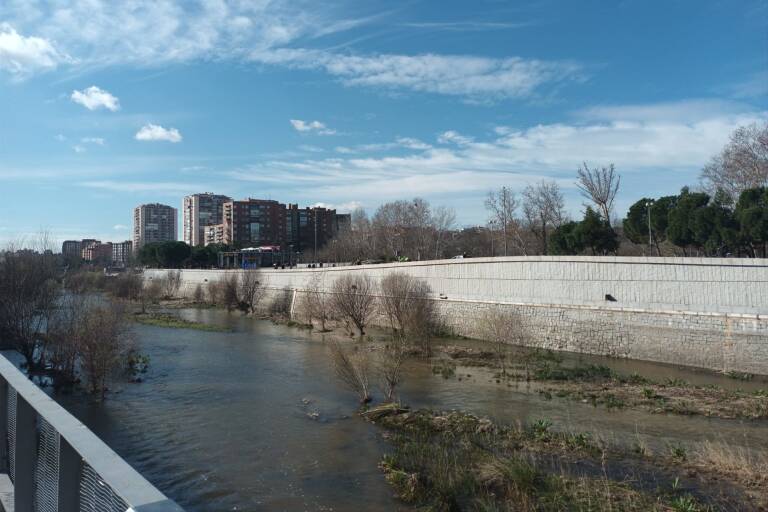 Puente del Rey en Madrid Río, donde se va a celebrar la mascletà. Foto: EUROPA PRESS