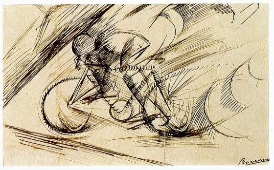 Boceto de Umberto Boccioni