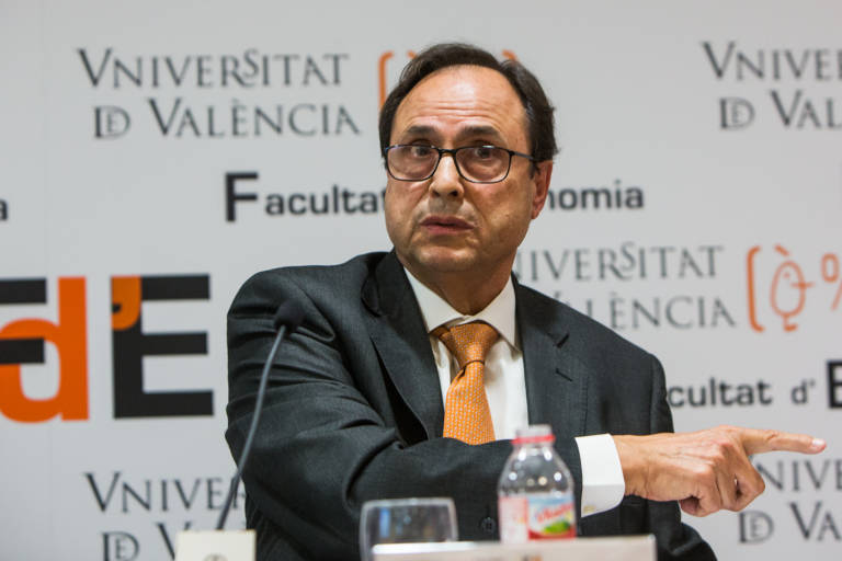 Vicent Soler, conseller de Hacienda. Foto: EVA MÁÑEZ