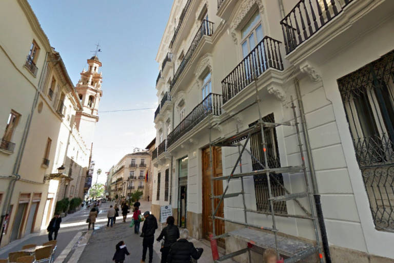 Actual sede de la Agencia Antifraude en la calle Navellos