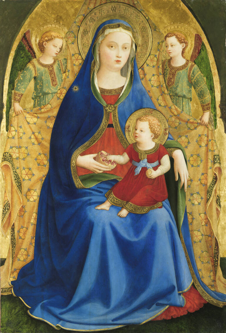 Virgen de la Granada de Fra Angelico.
