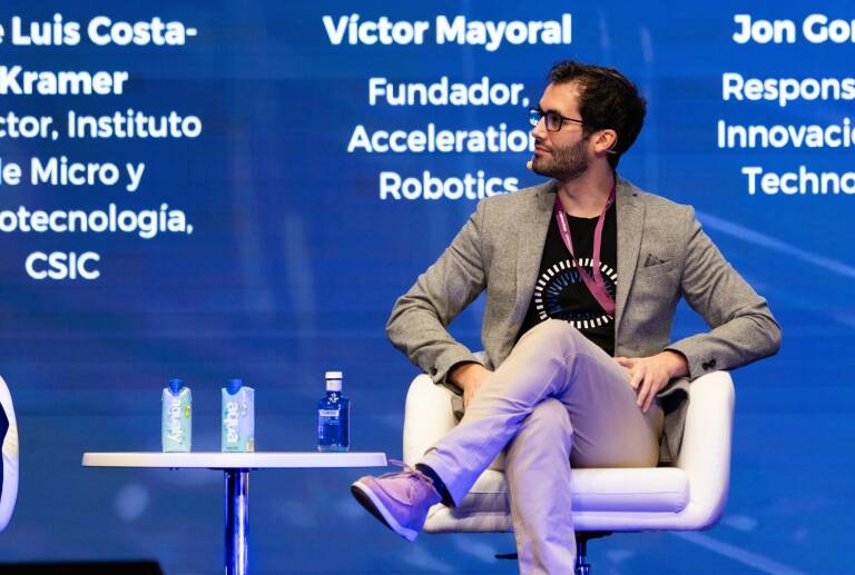 Víctor Mayoral, fundador de Acceleration Robotics.