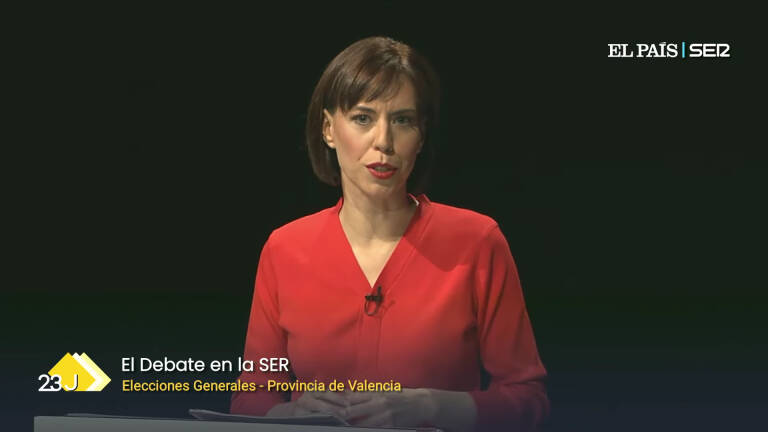 La candidata del PSOE, Diana Morant. Foto: VP